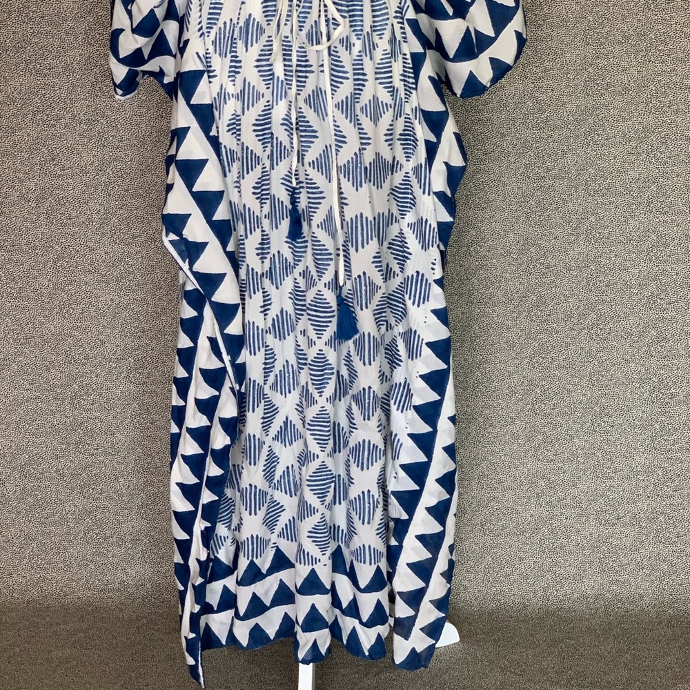 ✨💙Maxi Length Kaftan Dress/Swim Cover Up💙✨ - Picture 4 of 8